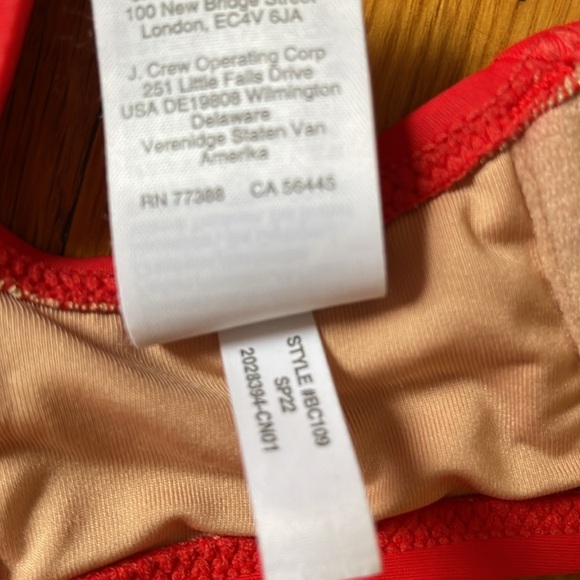 ๐ JCrew Red Bikini Set - Picture 10 of 16